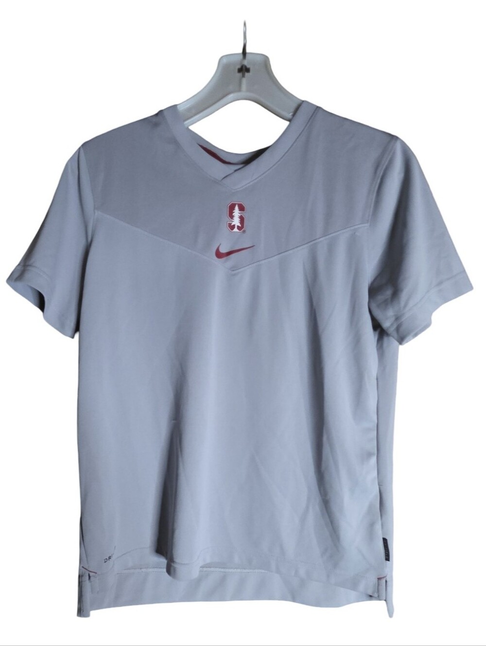 Nike Dri-FIT Stanford Cardinal Gray Training Shirt Women’s Medium NCAA